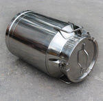 Thick 304 stainless steel seal milk pail