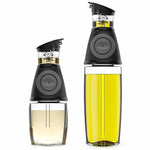 2pcs 250/500ml Olive Oil Dispenser Bottle Set Oil