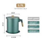 1.4L/1.7L Stainless Steel Oil Strainer Pot