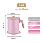 1.4L/1.7L Stainless Steel Oil Strainer Pot